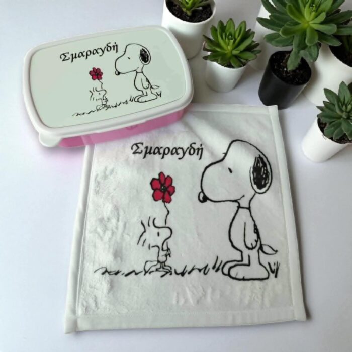 Χειροποίητα είδη σχολείου με θέμα Snoopy!