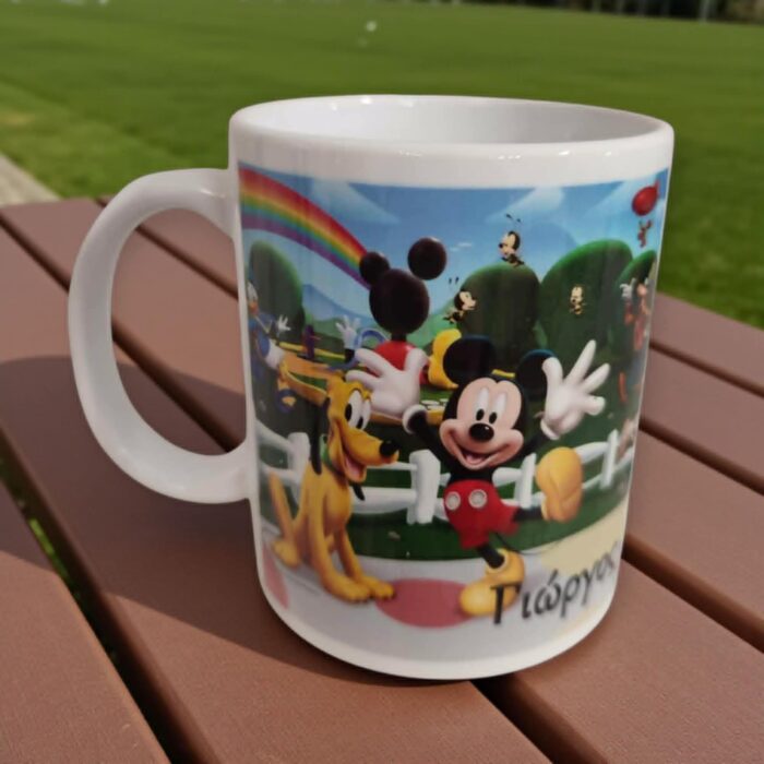 Χειροποίητη κούπα με θέμα Mickey Mouse!