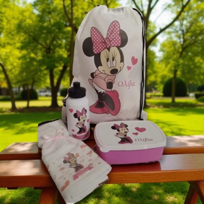 Χειροποίητα είδη σχολείου με θέμα Minnie Mouse!